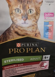 Сухий корм для стерилізованих котів Purina Pro Plan Sterilised Adult 1+ Savoury Duo Пуріна Проплан з тріскою та фореллю 3 кг (7613036732550) фото от покупателей 6