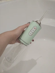 Ирригатор для чистки зубов/полости рта портативный с аккумулятором Oral Irrigator на 240 мл белый (GS-114567) фото от покупателей 14