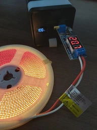 Преобразователь напряжения DC-DC универсальный 3.5-12В - 1.2-24В USB вольтметр
