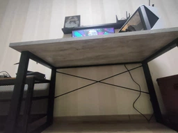 Письменный стол Ferrum-decor Драйв 750x1200x700 Черный металл ДСП Белый 32 мм (DRA211) фото от покупателей 2