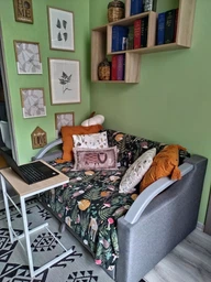 Столик приставной Терри Ferrum-decor 650x440x330 Белый металл ДСП Дуб Сонома 16 мм (TERR011) фото от покупателей 3