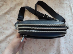Сумка женская кросс-боди Alex&Mia 21х15х10 см Черный 4326 фото от покупателей 4