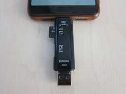 Кардридер Dynamode 3-in-1 OTG Type-C/USB/Micro USB to MicroSD/USB 2.0 (D-188) фото от покупателей 3