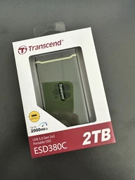 SSD диск Transcend ESD380C 2TB USB 3.1 Type-C 3D NAND TLC Military Green (TS2TESD380C) External фото от покупателей 19