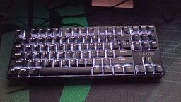 Клавиатура проводная Hator Rockfall 2 Mecha TKL Orange USB Lilac (HTK-724) фото от покупателей 1