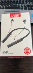 Наушники HL S720 Bluetooth Headset Black Беспроводные наушники спортивные с микрофоном Черные 10155 фото от покупателей 3