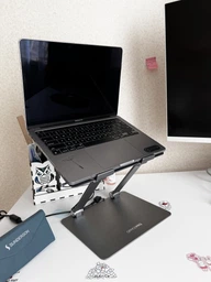 Подставка для ноутбука OfficePro LS111G Aluminum alloy Grey фото от покупателей 17