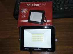 Прожектор светодиодный Bellight 20W 4500K IP65, LED прожектор для улицы, фасада, склада, парковки и рекламных щитов