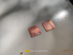 Медная пластина Heatsink 15 мм х 15 мм х 1.0 мм 20 шт золото