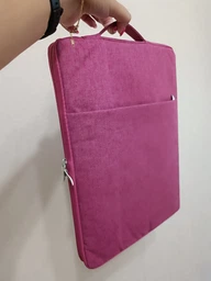 Сумка чохол для ноутбука DDC для MacBook Air Pro 15"-16" Світло-рожева (DDC131) фото від покупців 2