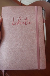 Блокнот деловой Buromax Libreta A5 в точку 96 листов обложка из искусственной кожи Малиновый (BM.295317-29) фото от покупателей 7
