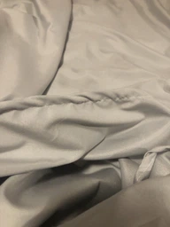 Комплект постельного белья MirSon Полуторный 143x210 см №14-4102 Glacier Gray Однотонный Mikrosatin (2200007230259) фото от покупателей 2