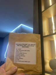 Світлодіодна LED стрічка гнучка 12V PROLUM IP20 2835\60 Series "S" Білий (5500-6000К) 320023