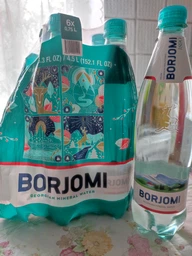 Упаковка минеральной лечебно-столовой сильногазированной воды Borjomi 0.75 л х 6 бутылок (4860019001414) фото от покупателей 4