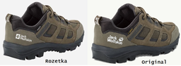 Мужские кроссовки для треккинга с мембраной Jack Wolfskin Vojo 3 Texapore Low 4042441-6055 40 (6.5UK) 25.1 см Черные с желтым (4060477703527) фото от покупателей 3