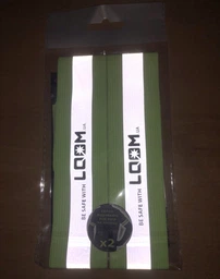 Светоотражающая повязка на руку LOOM толщина 0,9мм 4x35cm светоотражаючая лента флуорисцентно - оранжевая (2шт.) фото от покупателей 9