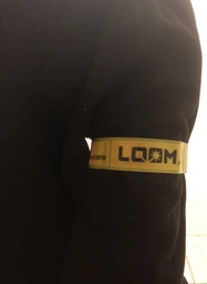 Світловідбиваюча ПВХ пов’язка LOOM на липучці 3х38см біла світловідбивна повязка(2шт.) фото від покупців 3