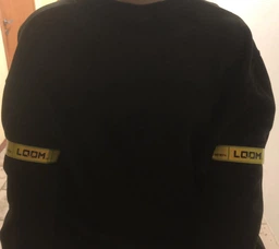 Світловідбиваюча ПВХ пов’язка LOOM на липучці 3х38см біла світловідбивна повязка(2шт.) фото від покупців 2
