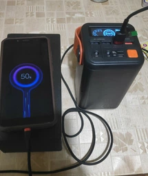 УМБ Павербанк 60000 mAh Быстрая Зарядка PD + QC 55W, фонарик - для Телефона Роутера Планшета Ноутбука Часов Наушников Портативна Батарея Внешний аккумулятор фото от покупателей 10