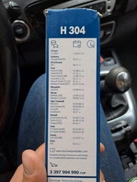 Щітка склоочисника задній Bosch Robert (H 304) 300 мм 1 шт (3 397 004 990) фото від покупців 2