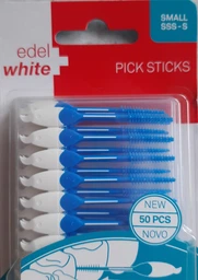 Интердентальные зубочистки Edel White 50 шт (7640131978354)
