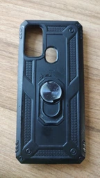 Протиударний чохол з підставкою Deexe Armor Case для Motorola Moto G60 - Red