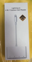 Перехідник для iPhone на USB та SD/TF Card Reader адаптер для iPad на флешку та SD TF кардрідер кабель PAVLYSH (PA-42) фото від покупців 1