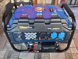 Генератор бензиновый EnerSol EPG-3000SE 2.7/3 кВт электрический пуск AVR фото от покупателей 2
