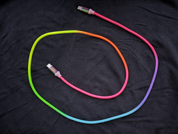 Кабель Real-El Premium USB Type C - Type C Rainbow 1 м (EL123500053) фото від покупців 2