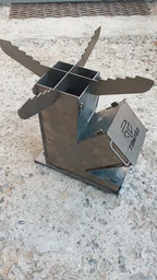 Турбопечь Metalzavod полевая разборная малая 2 мм (TBP-2S)