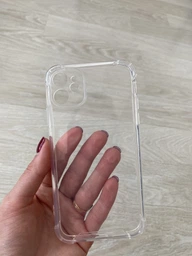 Прозорий ударостійкий силіконовий чохол для iPhone 11
