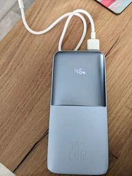 Зовнішній акумулятор повербанк Power Bank BASEUS Bipow Pro Digital Display 10000mAh |2USB/Type-C, QC/PD, 20W/3A| Black (PPBD040201) фото від покупців 4