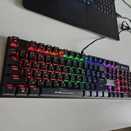 Клавиатура проводная XTRIKE ME GK-980 6 colors-LED Mechanical Red Switch USB (GK-980) фото от покупателей 3