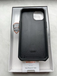 Чохол протиударний UAG Monarch (Original) 113171114040 для Iphone 13 | 14 (6.1") Black Leather фото від покупців 5