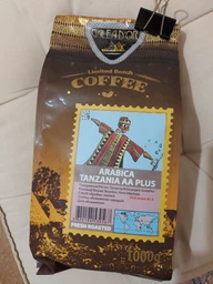 Зерновой кофе Galeador ARABICA TANZANIA NORD 100% Арабика 1 кг фото от покупателей 2