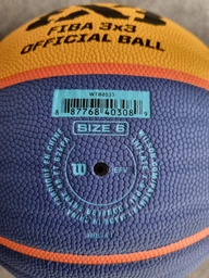 Баскетбольний м'яч Wilson FIBA ​​3X3 Original WTB0533XB2020 (розмір 6), фото від покупців 7