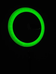 Кільцева світлодіодна кольорова лампа RGB LED MJ26 Набір блогера Селфі кільце зі штативом Мультиколор 26 см фото від покупців 17