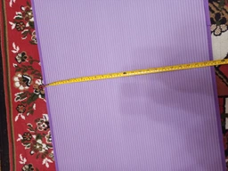 Килимок спортивний Cornix NBR 183 x 61 x 1 cм для йоги та фітнесу XR-0093 Purple/Purple фото від покупців 15