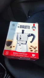 Кавоварка гейзерна Bialetti Moka Express Silver 0.23L (0001164) фото від покупців 4