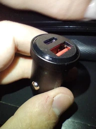 Автомобільний зарядний пристрій ESSAGER Gyroscope Mini Dual USB QC3.0 30W Black (ECC2A-TL01)