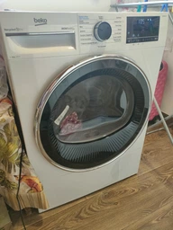 Beko Сушильна машина тепловий насос, 8кг, A+++, 60см, дисплей, білий