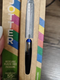 Ручка кулькова Parker Jotter 17 Standard Black CT BP блістер 15636