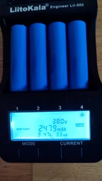 Аккумулятор Vipow 18650 Li-Ion ICR18650 TipTop, 2000 мАч, 3.7V 1 шт Blue (ICR18650-2000mAhTT) фото от покупателей 5