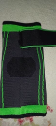 Бандаж коленного сустава KNEE SUPPORT / Наколенник эластичный для суставов, цвет серо-зеленый