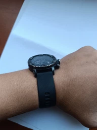 Универсальный силиконовый ремешок для Haylou RS4 Plus, LS02, Amazfit, Xiaomi, Samsung, ширина крепления 20 мм, Black (srh_b) фото від покупців 2