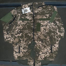 Чоловічий Демісезонний Бомбер Ріп-стоп з капюшоном / Куртка з підкладкою лаке піксель розмір 4XL фото від покупців 3