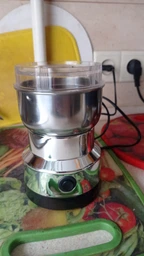 Кофемолка электрическая кухонная роторная с ножами из нержавеющей стали 150 Вт Серебристый Nima (NM-8300) фото от покупателей 13