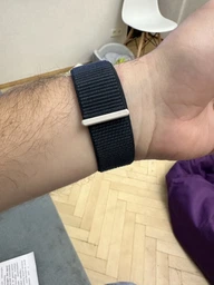 Смарт-годинник Apple Watch Series 9 GPS 45mm Silver Aluminium Case with Winter Blue Sport Loop (MR9F3QP/A) фото від покупців 7