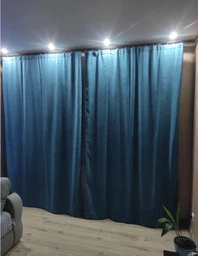 Шторы Декорин Диамант 150x265 см 2 шт Капучино (200) фото от покупателей 1