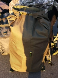 Тактическая транспортная сумка-баул, мешок армейский Melgo на 45 л Олива из Oxford 600 Flat